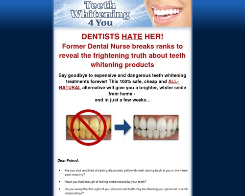 Teeth Whitening 4 You ~ Recent High Converter for 2020!