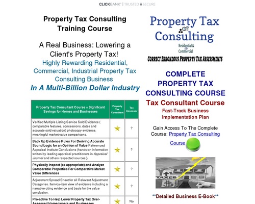 Property Tax Allure Route for Residential & Commercial Consulting